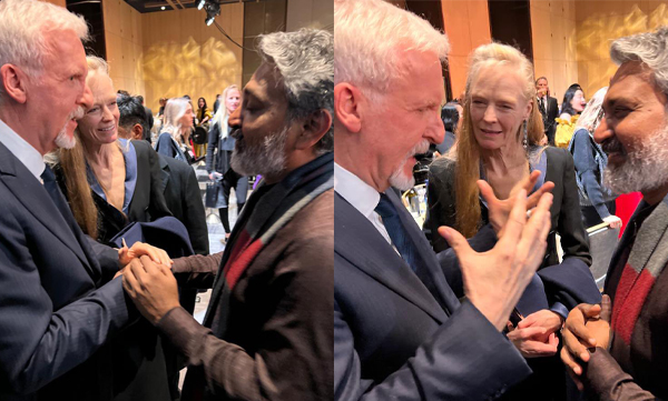 SS Rajamouli meets James Cameron who liked RRR so much that he watched it twice