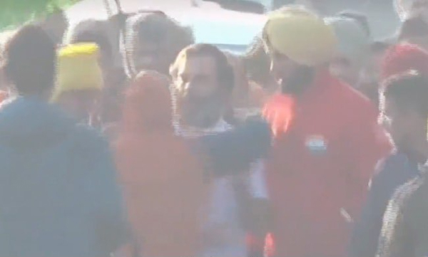 Security Breach At Rahul Gandhi Yatra at Punjab