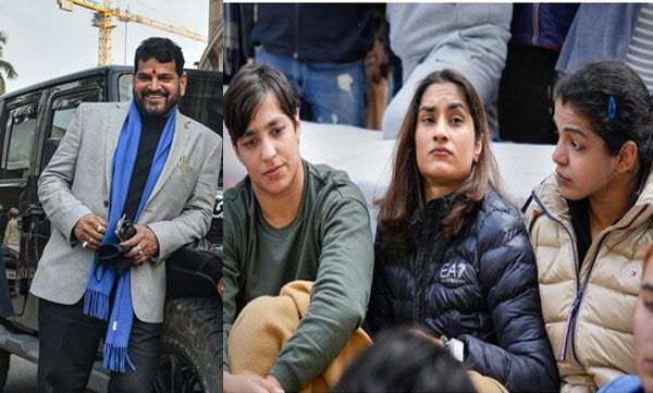 WFI Chief's Media Address at Noon in UP's Gonda