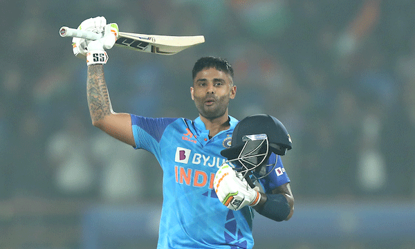 Suryakumar Yadav Named ICC Men's T20I Cricketer Of The Year 2022