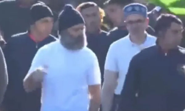 Omar Abdullah Joins Rahul Gandhi's Yatra