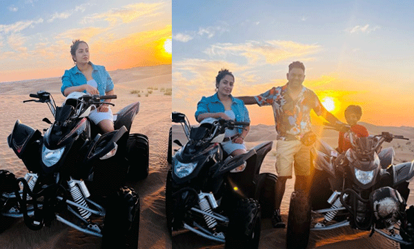jyothi-krishna-actress-at-dubai-desert-bike-family