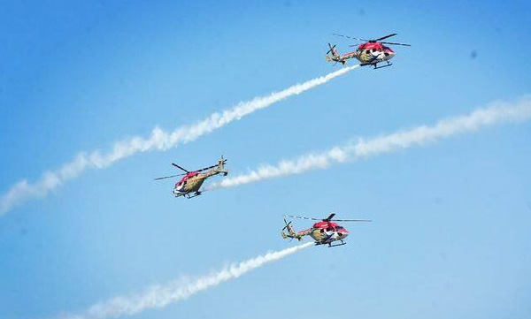 Eating meat is prohibited within a 10 km radius of the Aero India Show