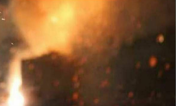 A relationship broken , the depressed doctor sets his Mercedes Benz on fire