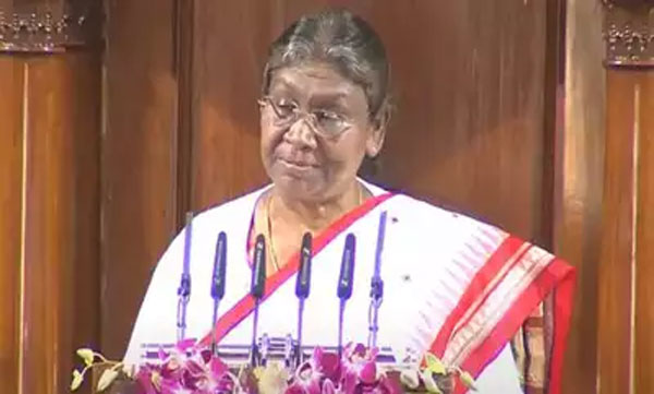 Address by President Droupadi Murmu to the joint sitting of two Houses of Parliament