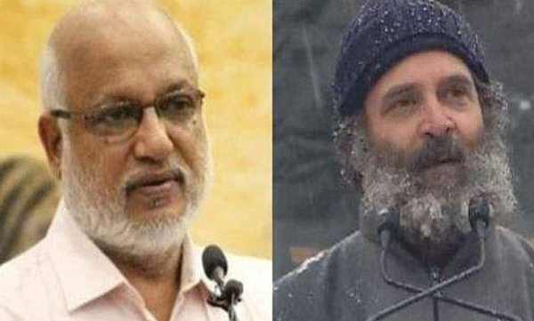 M.A,baby praises Rahul; After decades of political activity