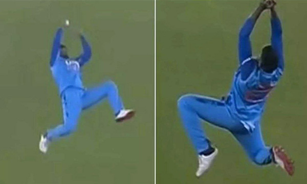 Suryakumar Yadav with a shocking catch