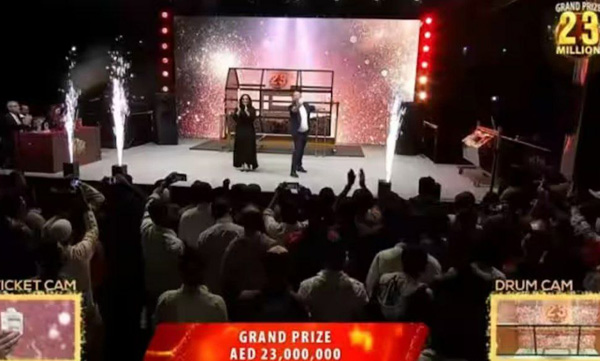 Lucky way... Big ticket draw; emigrant won 2.3 crore dirhams through the free tickets