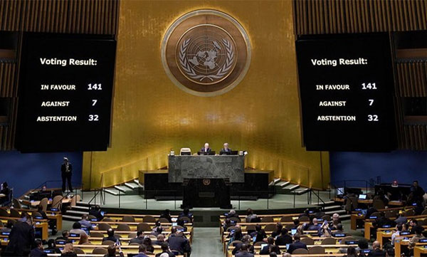 India Abstains From UN General Assembly Vote