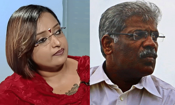 The obscene chat sent by Ravindran to Swapna is out