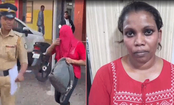 A young woman was arrested for drug dealing under the guise of massaging