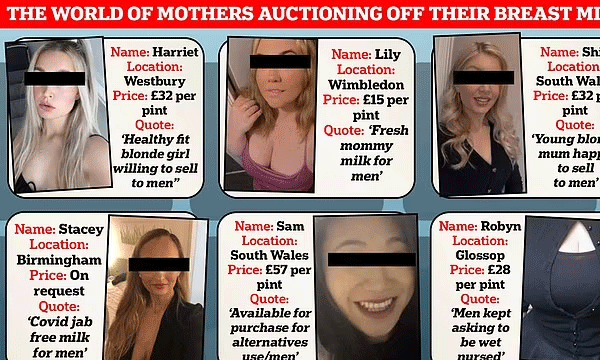 world of mothers selling their BREASTMILK to 'creepy' male gym fanatics