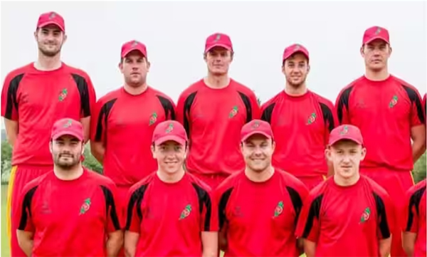 The Isle of Man team was dismissed for the lowest score in the history of Twenty20 cricket; Spain win by two balls