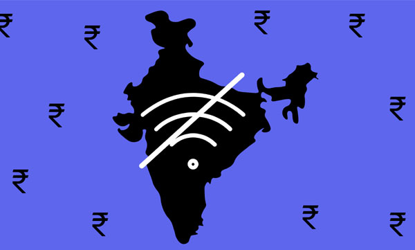 India again tops the list of countries with the most frequent internet disconnections in the world