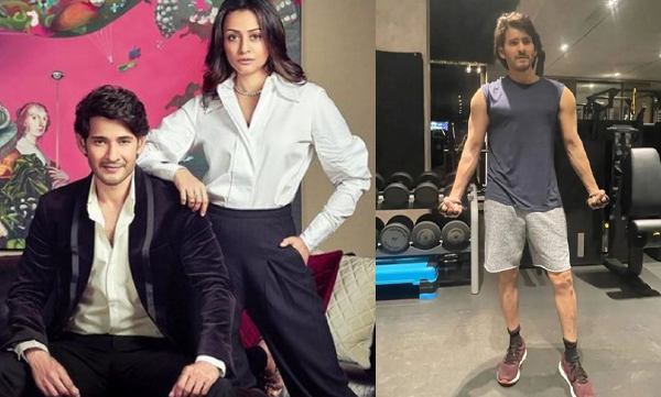 Mahesh Babu shares biceps workout picture, wife Namrata Shirodkar give hottie emoji