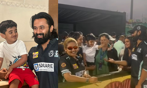 Unni Mukundan shares a cute video with Isahak Kunchakko