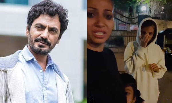 Nawazuddin Siddiqui's wife Aaliya Siddiqui's claim that she and kids has been evicted from their bungalow and has no place to go.