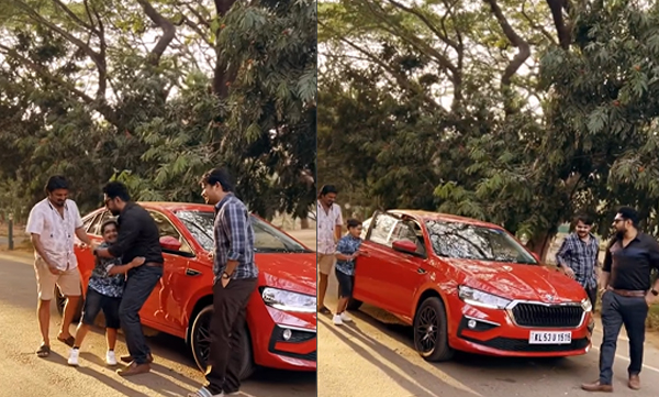 Suraj Venjaramood's inspirational note about Sooraj Telakkad buying a Skoda Slavia.