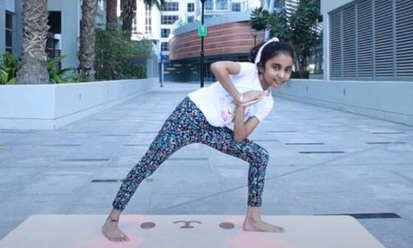 World's Youngest Yoga Guru: Seven-Year-Old Indian Girl Wins Honour