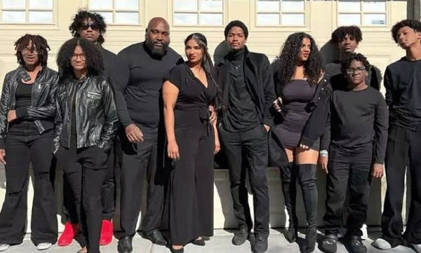 The woman gave birth to nine children by the time she was 28 years old