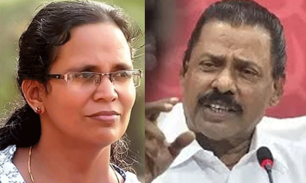 kk rama against MV Govindan