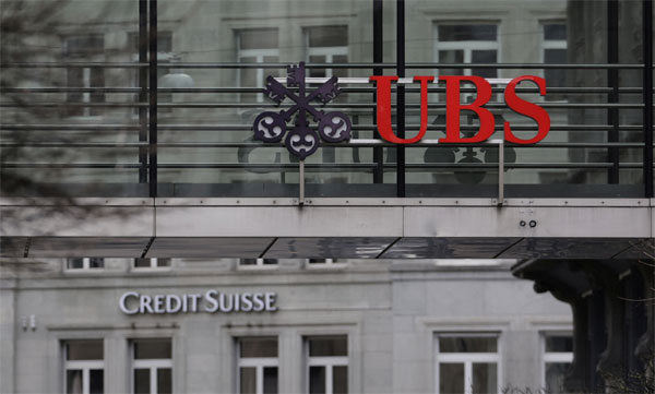 Swiss UBS bank to agree take over credit suisse 