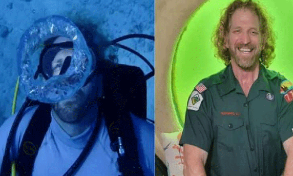 The professor prepared for spent 100 days at a depth of 30 feet in water