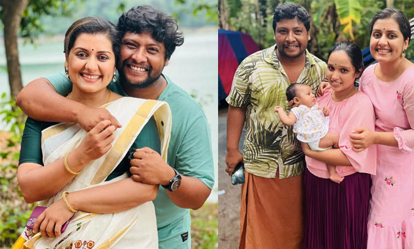 Sarayu Mohan birthday wish for celebrity makeup artist manu mohan