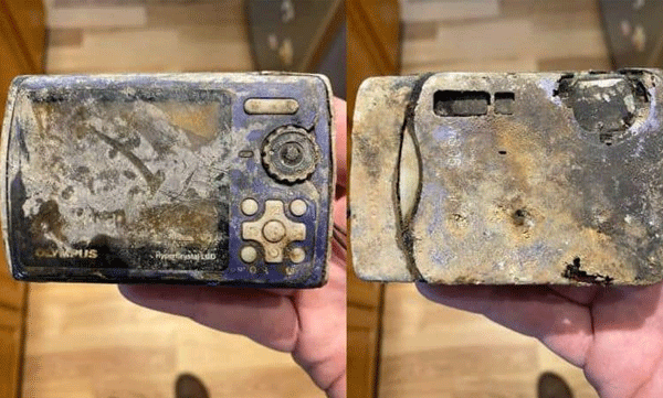 Camera lost 13 years ago found back