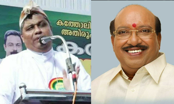 Vellapalli on bishop pamplani statement