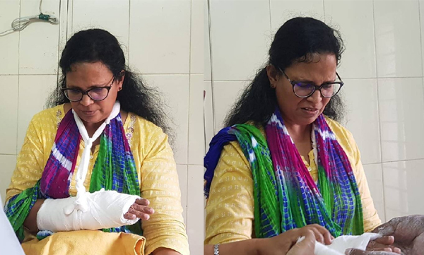 KK Rama on her treatment