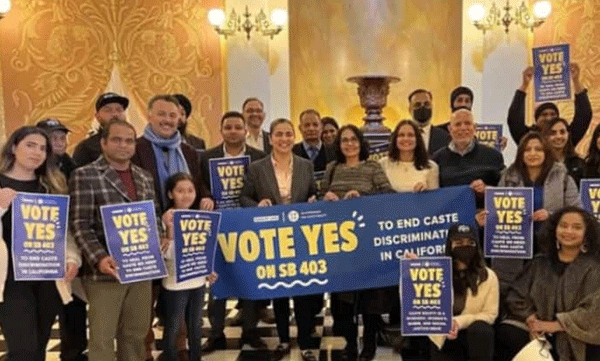 to ban caste as a social segregation in California