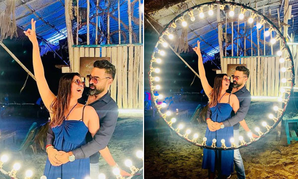 Gopi sundar and amritha suresh shares a romantic picture