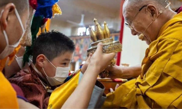 The Dalai Lama elected the third spiritual leader of the Buddhists. Election without China's approval