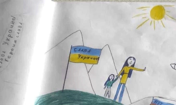 Father jailed for daughter's anti-war painting