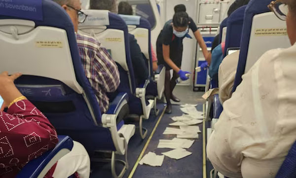 Drunk IndiGo Passenger Vomits, Defecates Around Toilet