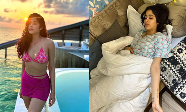 Janhvi Kapoor shares pictures from 'one extreme to another', Arjun Kapoor is impressed with her 'work life balance'