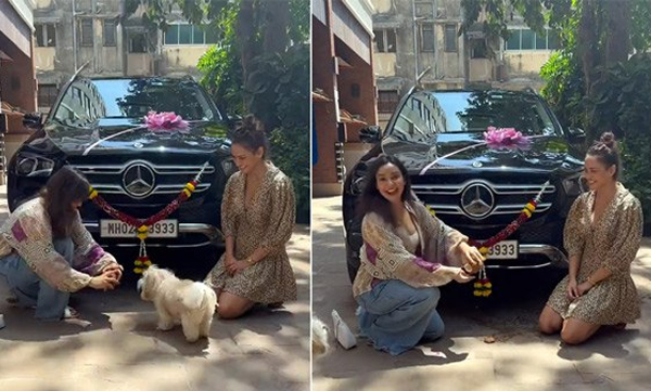bollywood-actress-neha-sharma-bought-new-mercedes-benz-gle-
