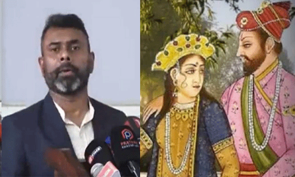 assam bjp mla wants enquiry on shah jahan mumtaz love 