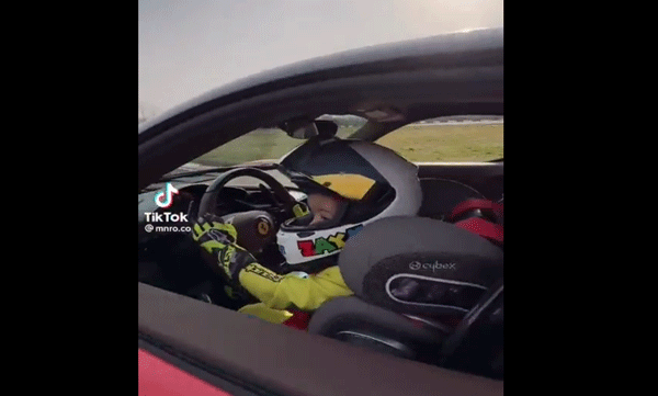 Three-year-old boy drives Ferrari on racetrack: shocking video goes viral