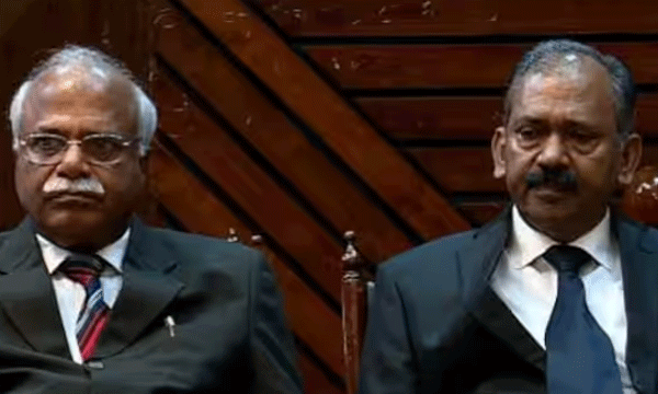 Lokayukta and Upalokayukta at Chief Minister's banquet