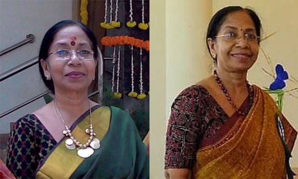 Alumni and faculty with Sudhanjali