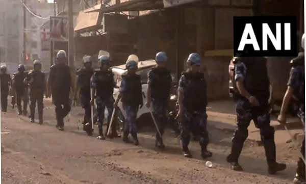 Riot Police Out In Jamshedpur