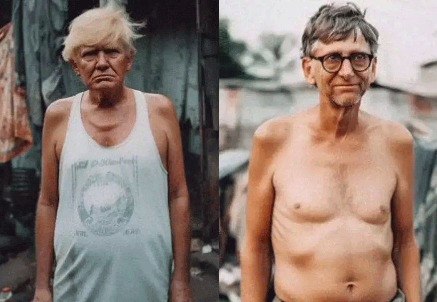 Gokul Pillai used artificial intelligence to create images of wealthy people