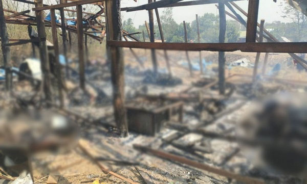 100 People Killed in Myanmar as Military Attacks Rebel