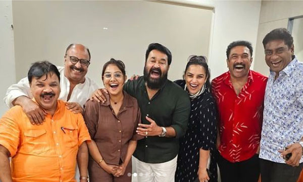 Mohanlal and friends (Image Source: Instagram)