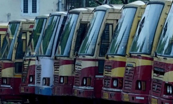 ksrtc salary issue protest 