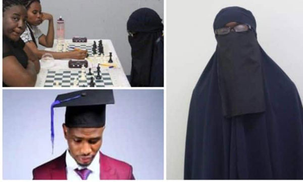 A young man who participated in women's chess competition wearing a burqa won 34 lakhs and was caught later