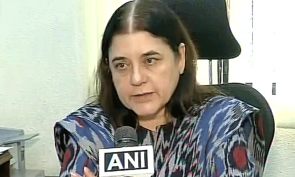 maneka gandhi against kerala forest department mover bear 