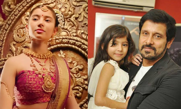 Sara Arjun shares memories with vikram with a beautiful throwback picture